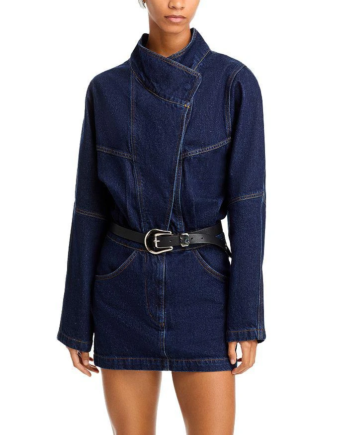 Ronny Kobo Maddix Denim Mini Dress 1