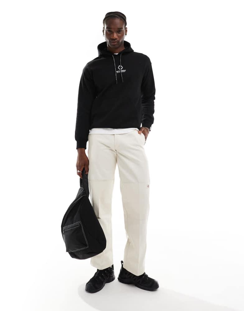 AAPE Aape By A Bathing Ape Clover hoodie in black