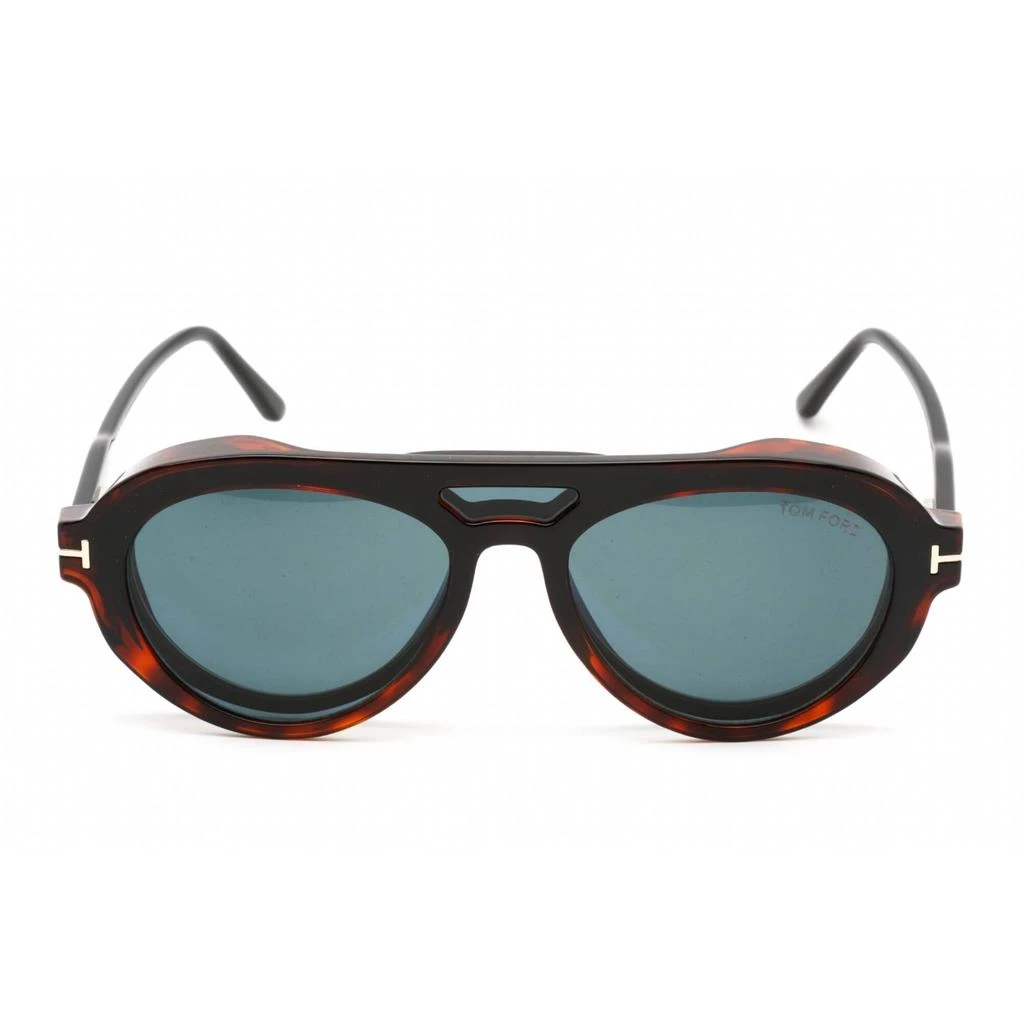 Tom Ford Tom Ford Women's Eyeglasses - Shiny Black Plastic Aviator Shape Frame | FT5760-B 001 2