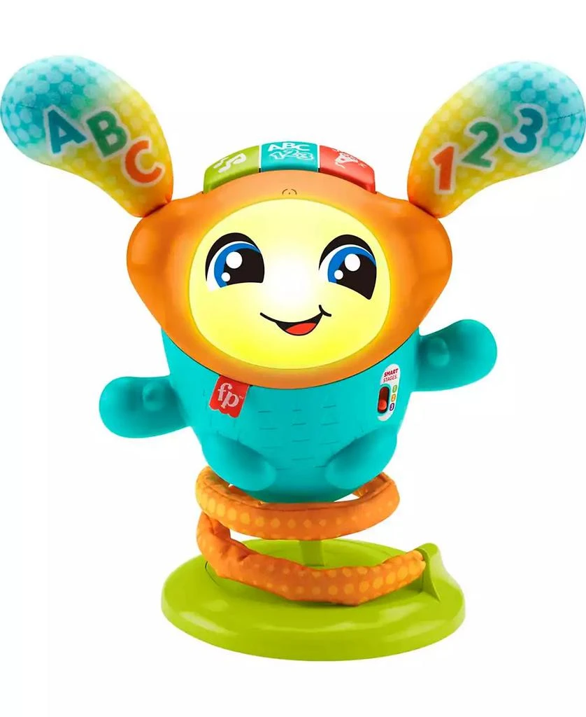 Fisher Price DJ Bouncin' Beats, Baby Learning Toy with Music Lights and Bouncing Action 1