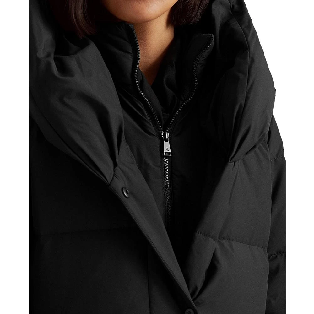 Lauren Ralph Lauren Women's Oversized-Collar Hooded Down Coat 3