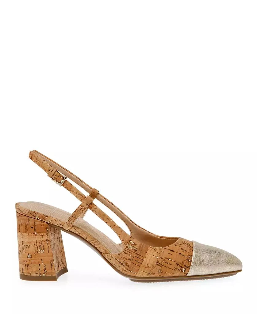 Anne Klein Women's Brooklyn Block Heel Slingback Dress Pumps 2