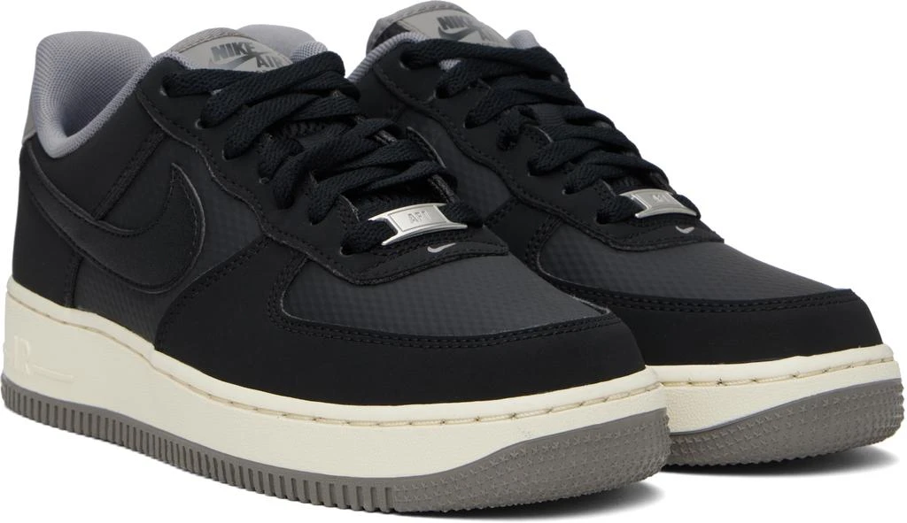 NIKE Black Air Force 1 '07 LV8 Sneakers 4