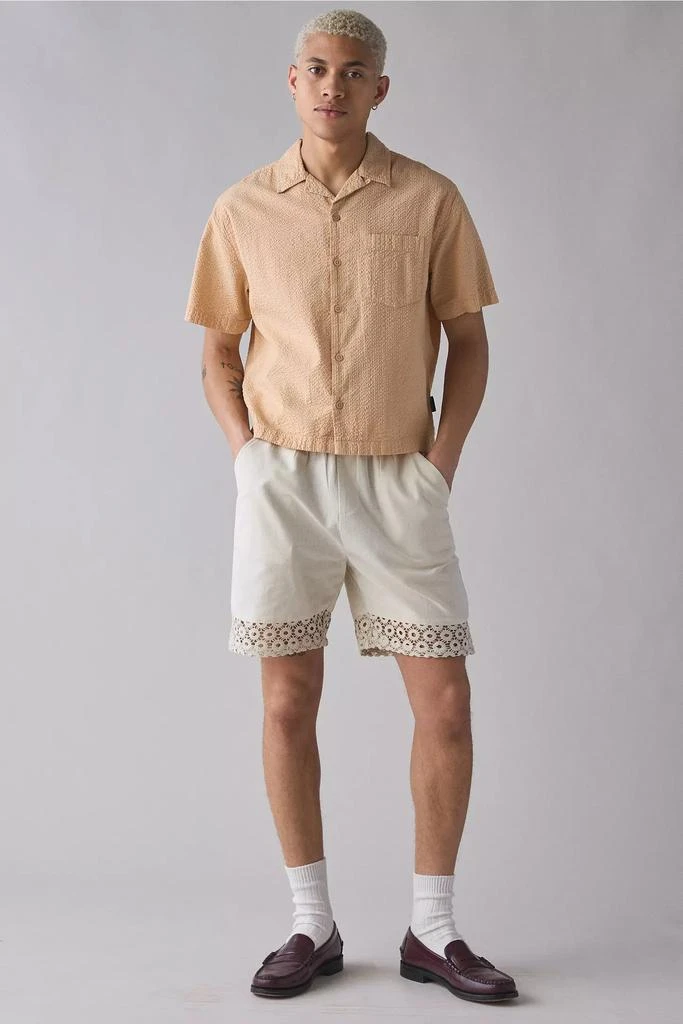 Native Youth Native Youth Clay Lace Trim Short 3