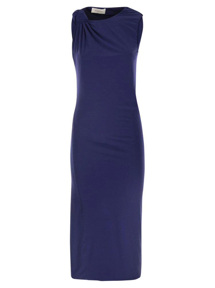 Sportmax Max Mara Draped Sleeveless Dress 1