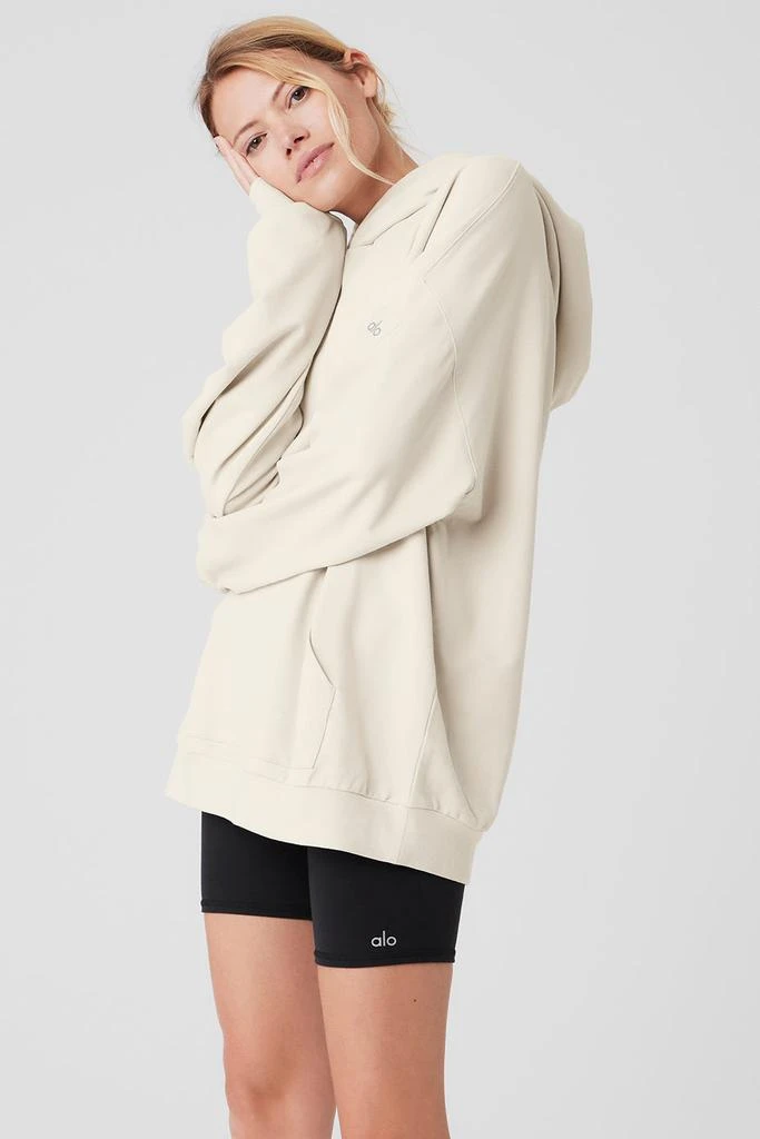 Alo Double Take Hoodie - Bone 3