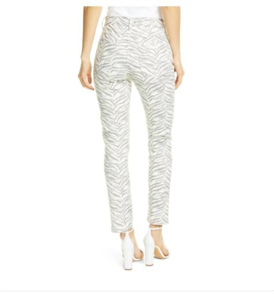 Rebecca Taylor Rebecca Taylor - Ziger Ines High Waist Zebra Jeans