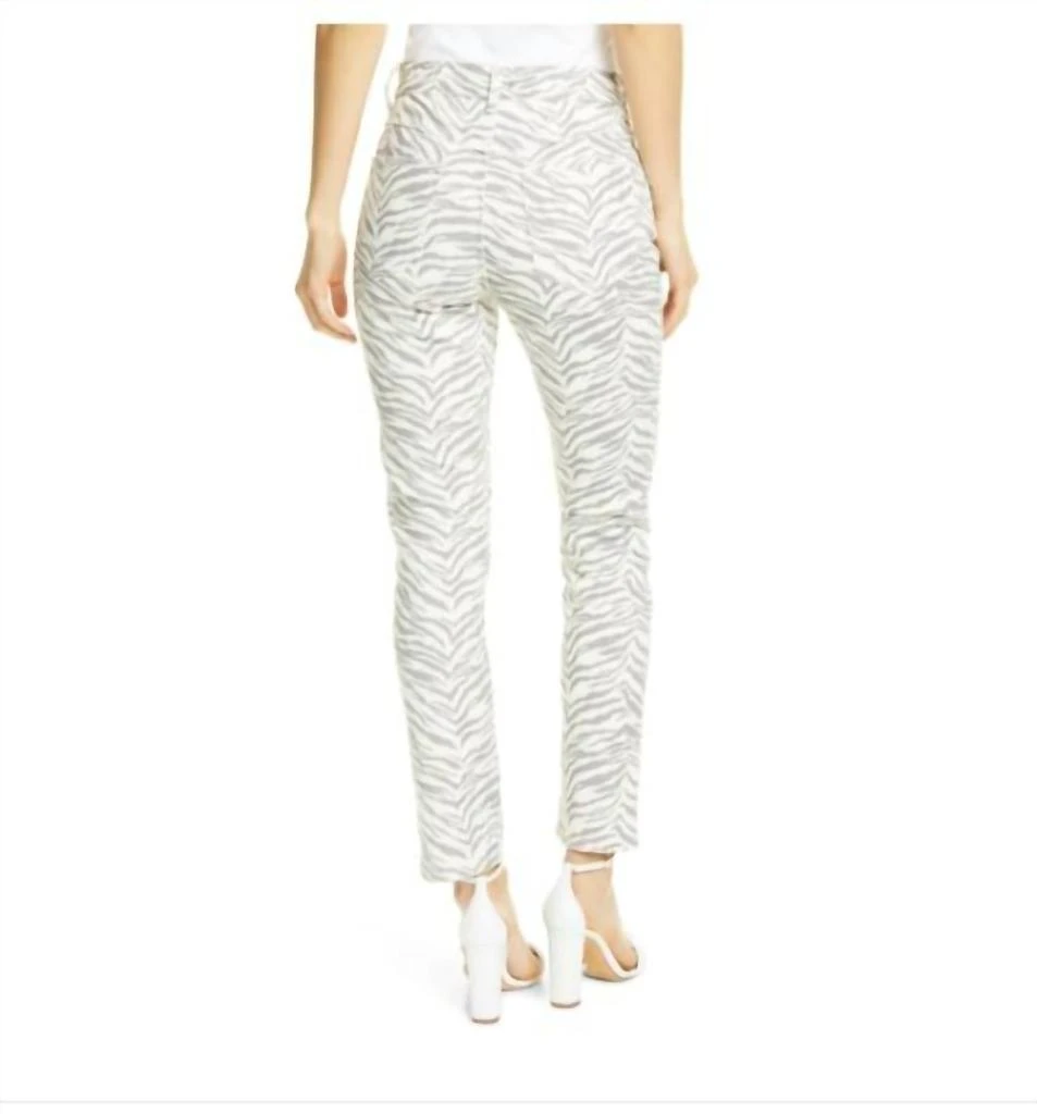 Rebecca Taylor Rebecca Taylor - Ziger Ines High Waist Zebra Jeans 2