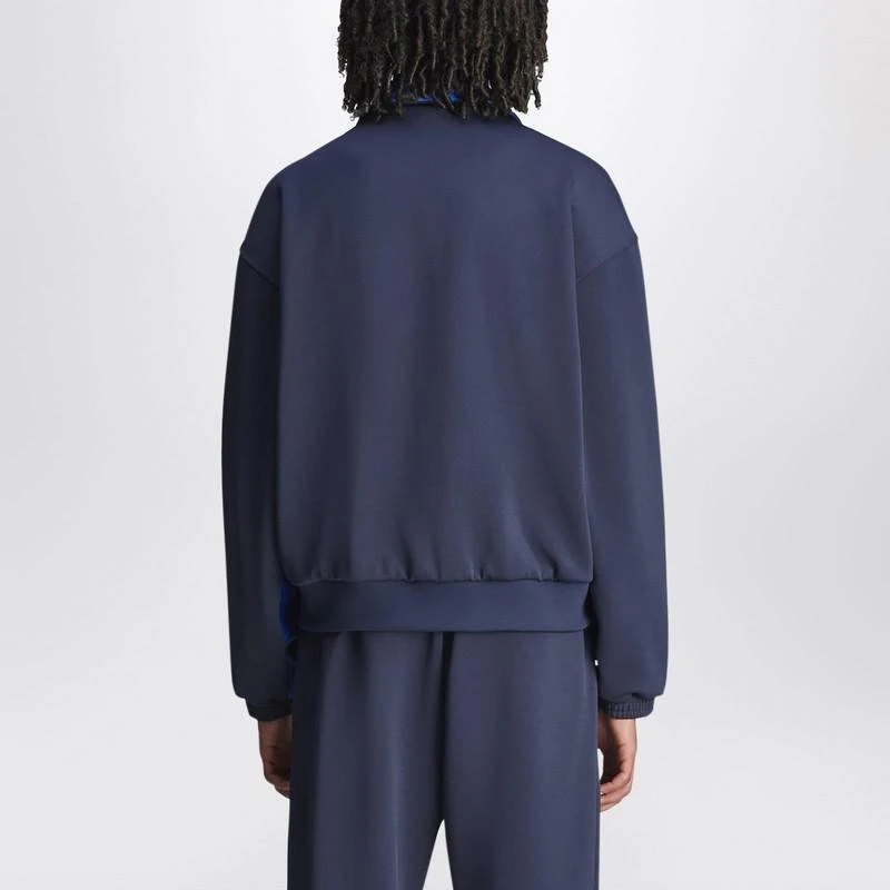 Adidas Navy blue zip hoodie 4