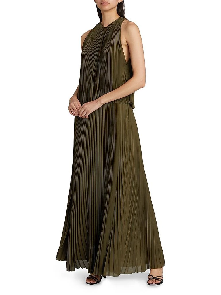 Pleated Tiered Halter Maxi Dress – On Sale Now with Up to 71% Off