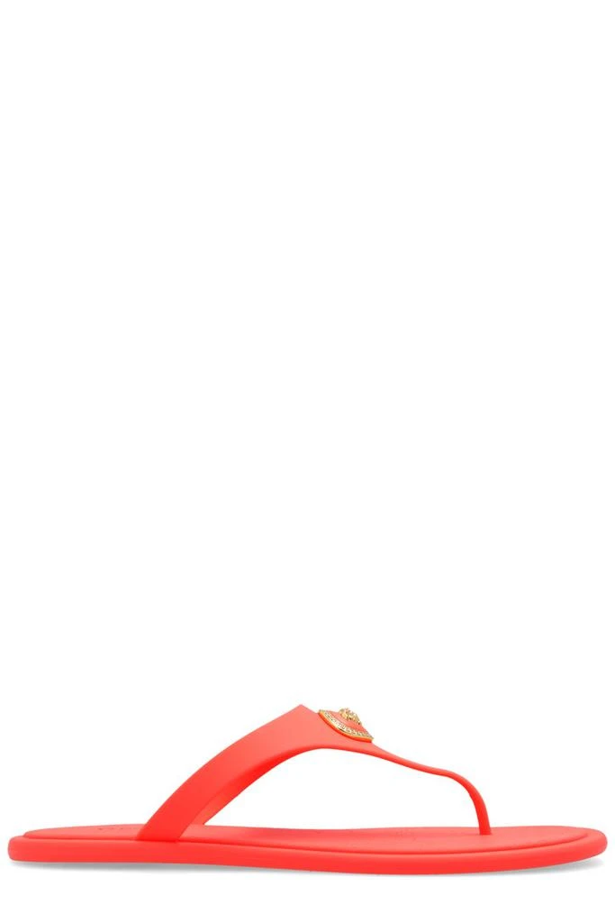 Versace Versace Alia Thong Strap Flat Sandals 1