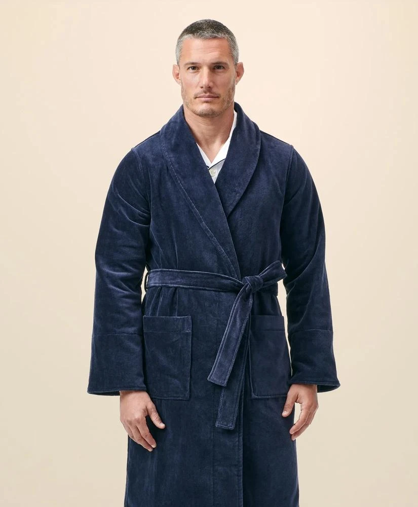 Brooks Brothers Terry Cloth Bathrobe 2