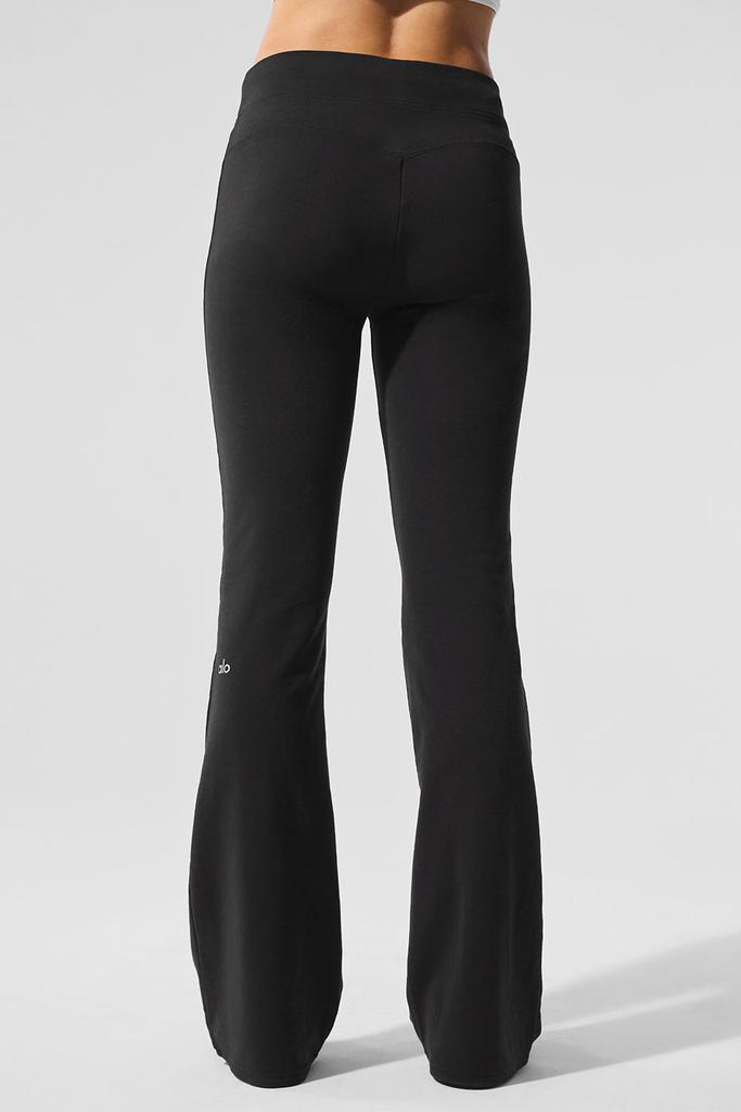 Alo Sway Bootcut Sweatpant - Black