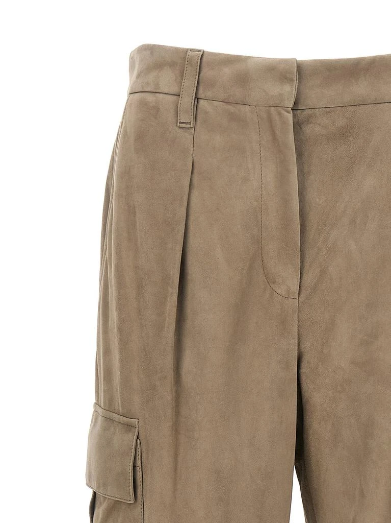Brunello Cucinelli Brunello Cucinelli High-Waist Straight-Leg Trousers 3