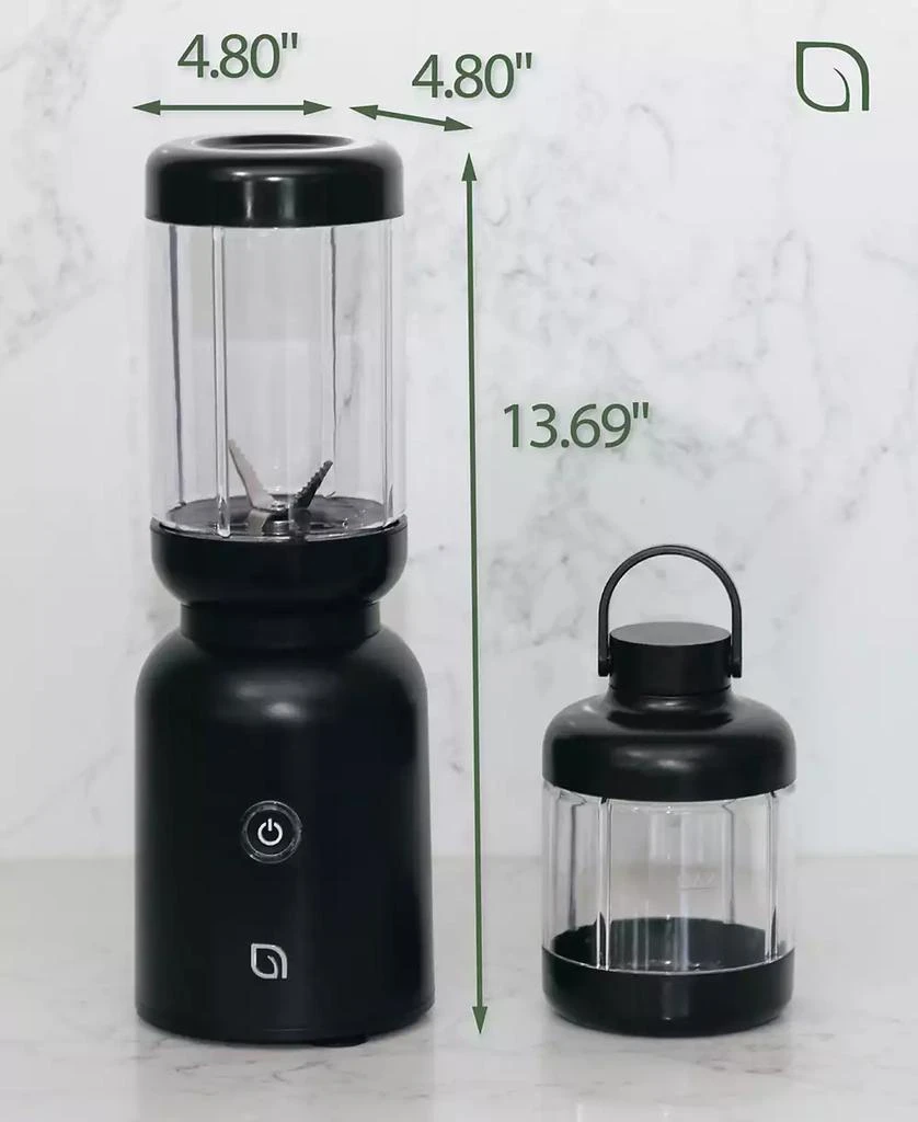Willow Kitchen Warrior Countertop Blender - Powerful Motor, Versatile, Blend and Go with Straw or Storage Lid. 6