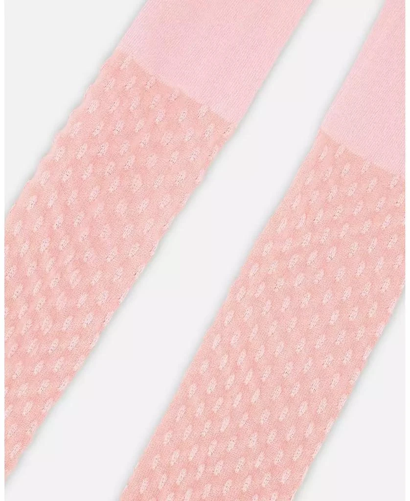 Deux par Deux Baby Girl Knit Tights Pink - Baby 3
