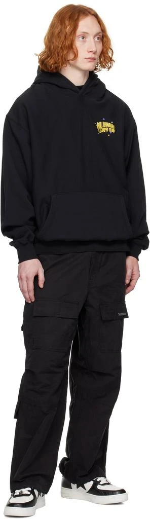 Billionaire Boys Club Black Oversized Arch Logo Popover Hoodie 4