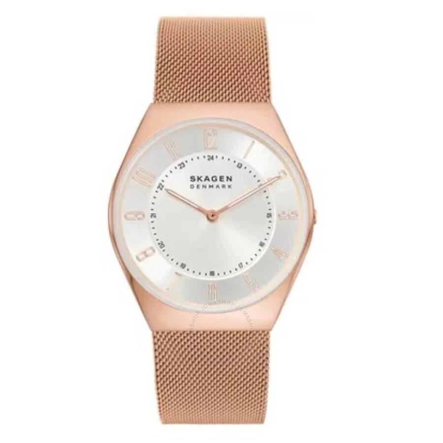 Skagen Grenen Ultra Slim Quartz White Dial Men's Watch SKW6827 1
