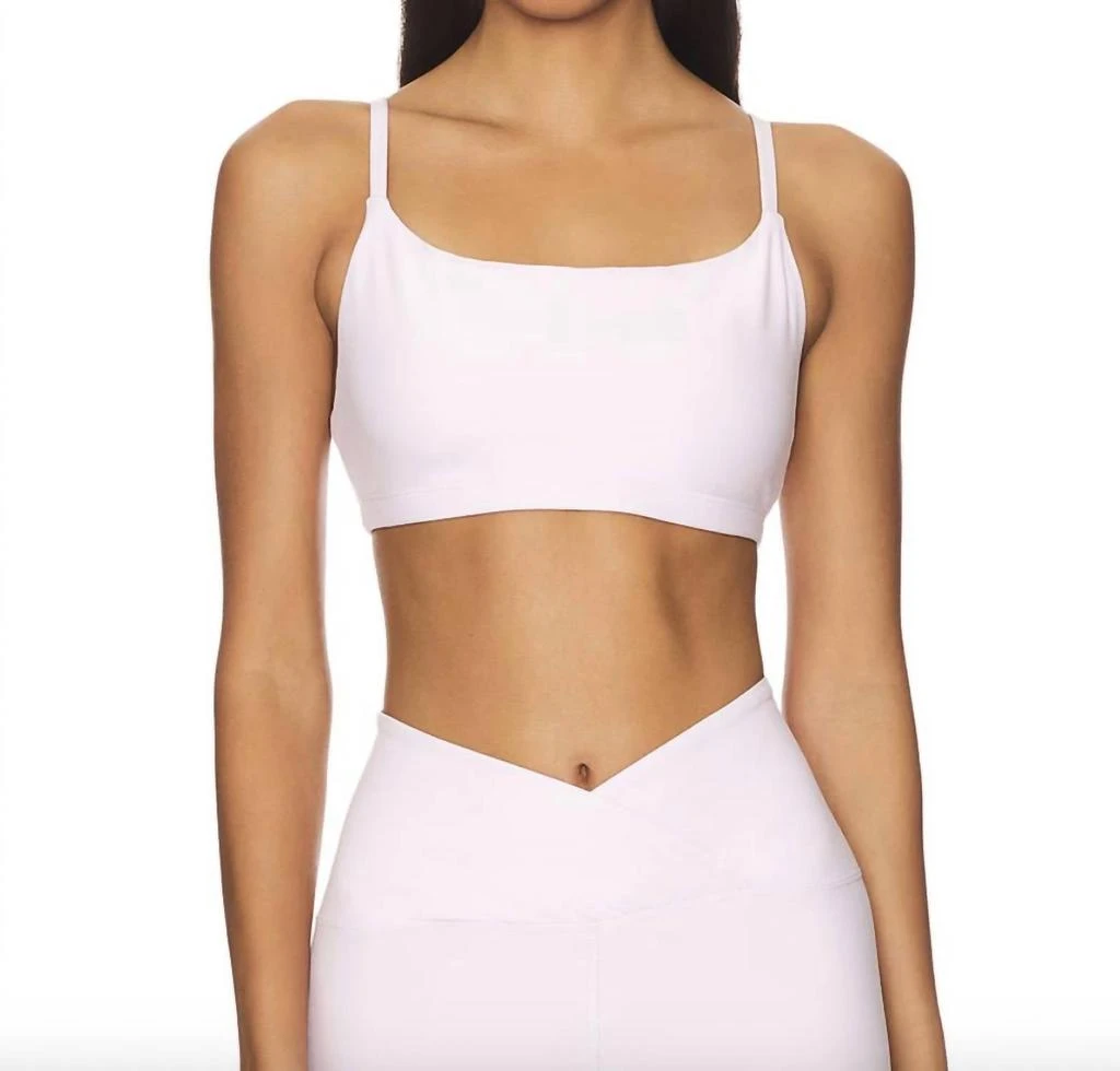 Year Of Ours Stretch Studio Bralette In Plie Pink 1