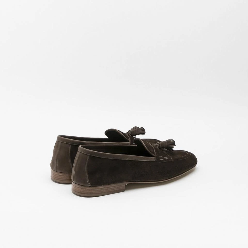 Edward Green Portland Pepper Baby Calf Unlined Tassel Loafer 3