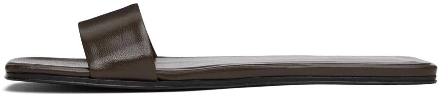 The Row Brown Chocolate Sandals 3