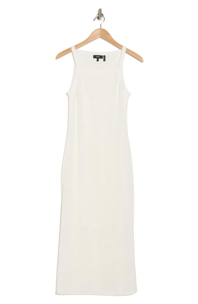 Theory Square Neck Midi Sweater Dress 3