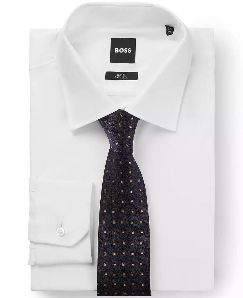 Hugo Boss Men's Silk Jacquard Patterned Tie