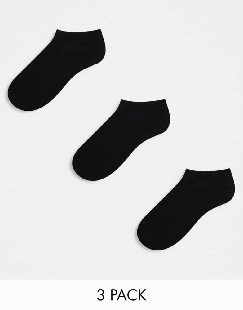 Weekday Weekday 3-pack trainer socks- black 1