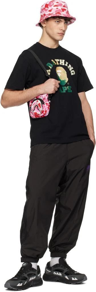 Bape Pink ABC Camo Shark Mini Bag 4