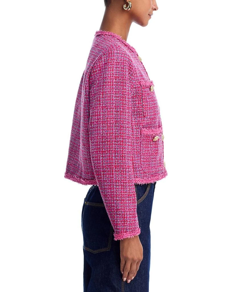 AQUA Four Pocket Tweed Jacket - Exclusive 4