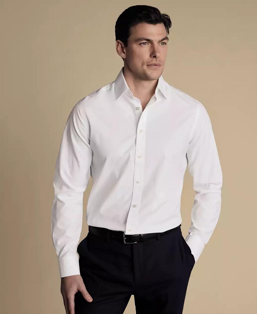 Charles Tyrwhitt Men's Slim-Fit Poplin Shirt