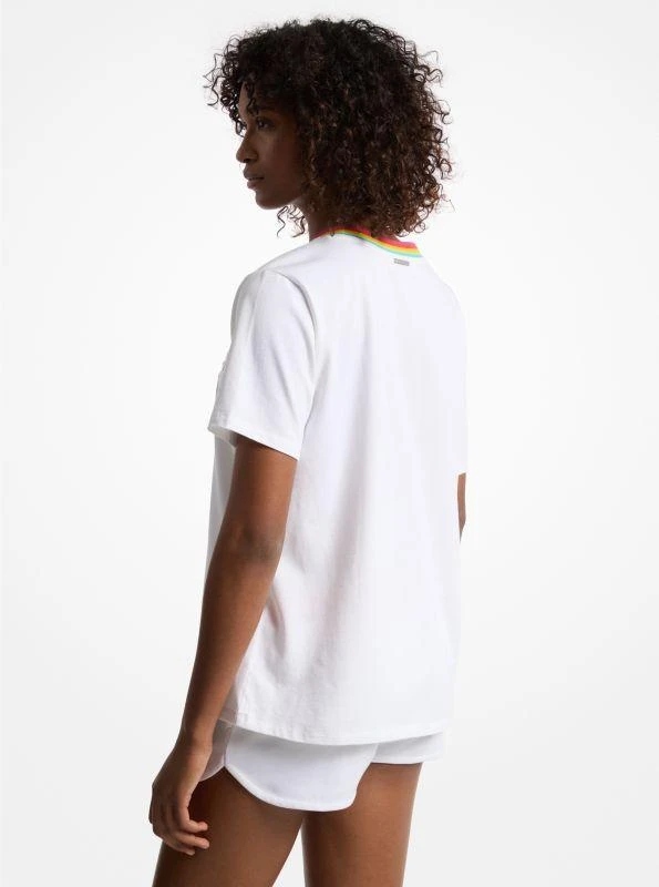 undefined PRIDE Logo Cotton T-Shirt 3