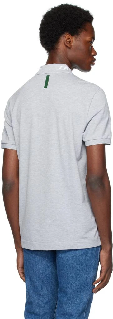 Lacoste Gray Branded Polo 3