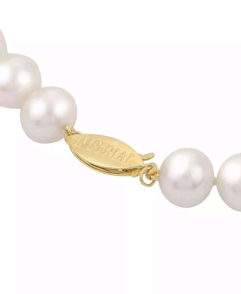 Macy's Cultured Freshwater Pearl (9-11mm) 20" Strand Necklace in 14k Yellow Gold 4