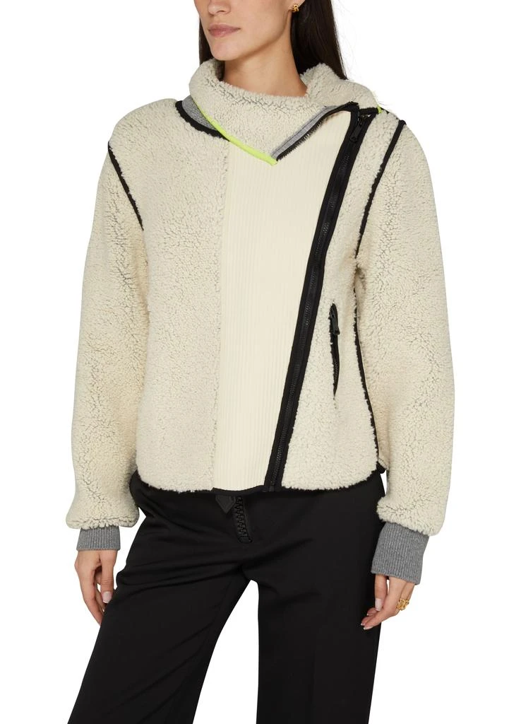 Louis Vuitton Shearling-Effect Zip-Up Jacket 3