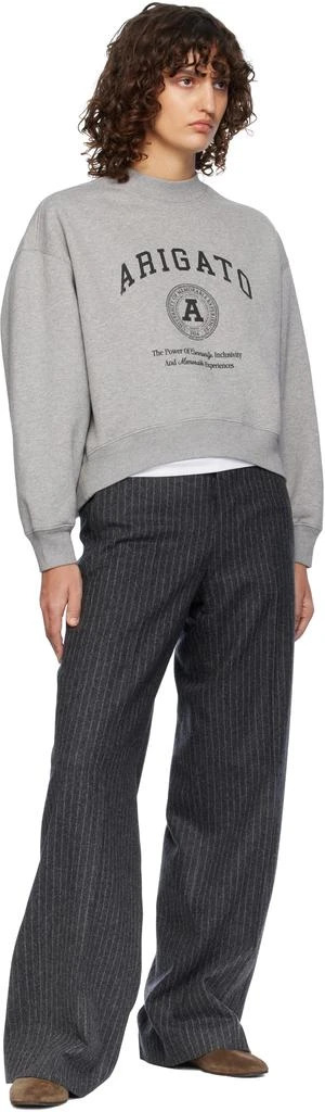 Axel Arigato Gray University Sweatshirt 4