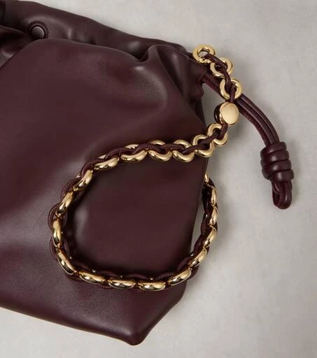 Loewe Flamenco Large leather clutch 6
