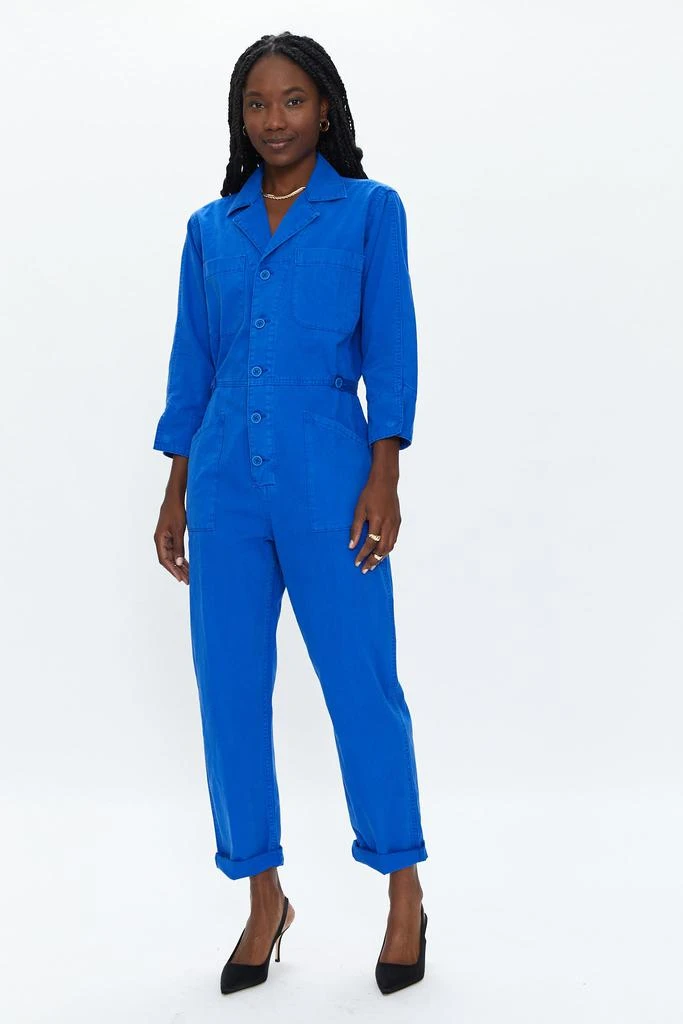 Pistola Denim Tanner Long Sleeve Field Suit - Cobalt 4