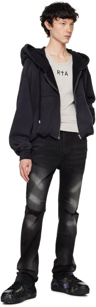 RTA Black Denis Jeans 4