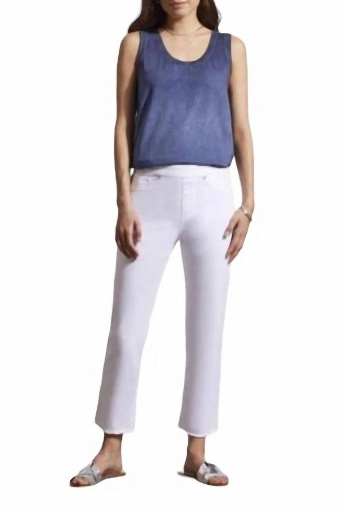 Tribal Tribal - Audrey Pull on Straight Crop Jeans 1
