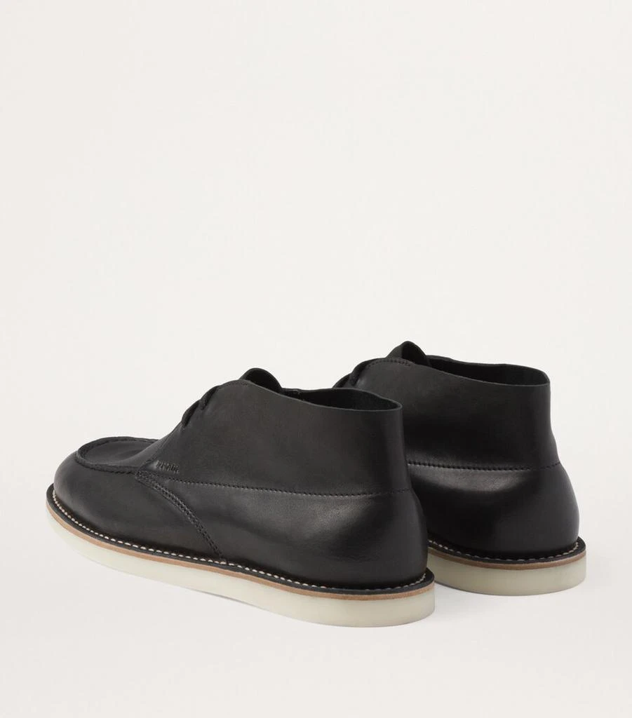Prada Nappa Leather Chukka Boots 4