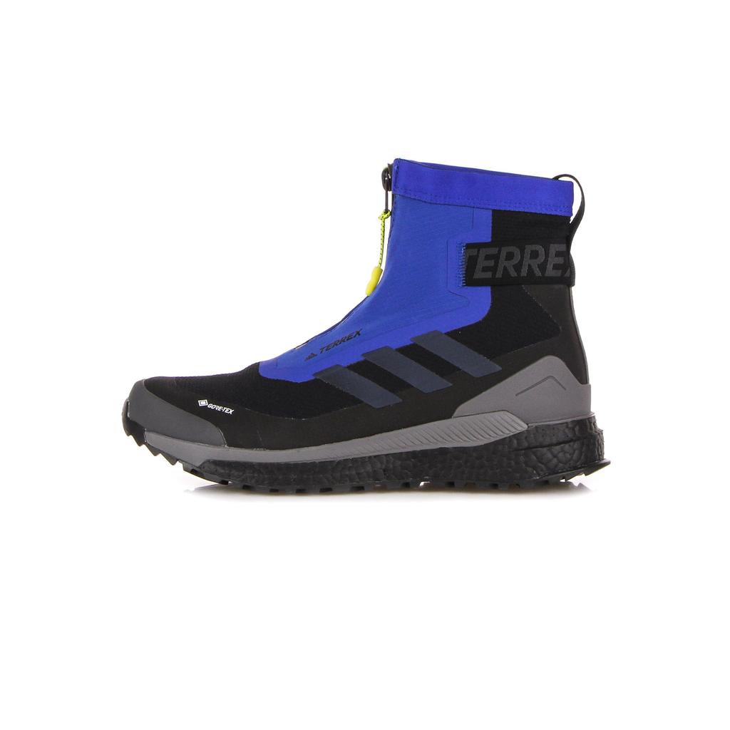 Adidas Terrex Free Hiker Cold Men's Outdoor Shoe. Rdy X Gore-tex Core Black/black Blue Metallic/bold Blue