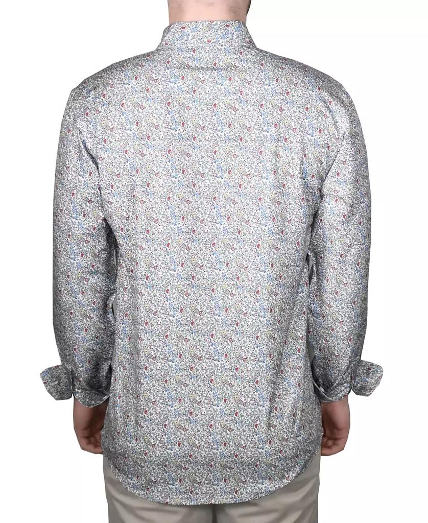 Vintage 1946 Men's Printed Long-Sleeve Woven Shirt