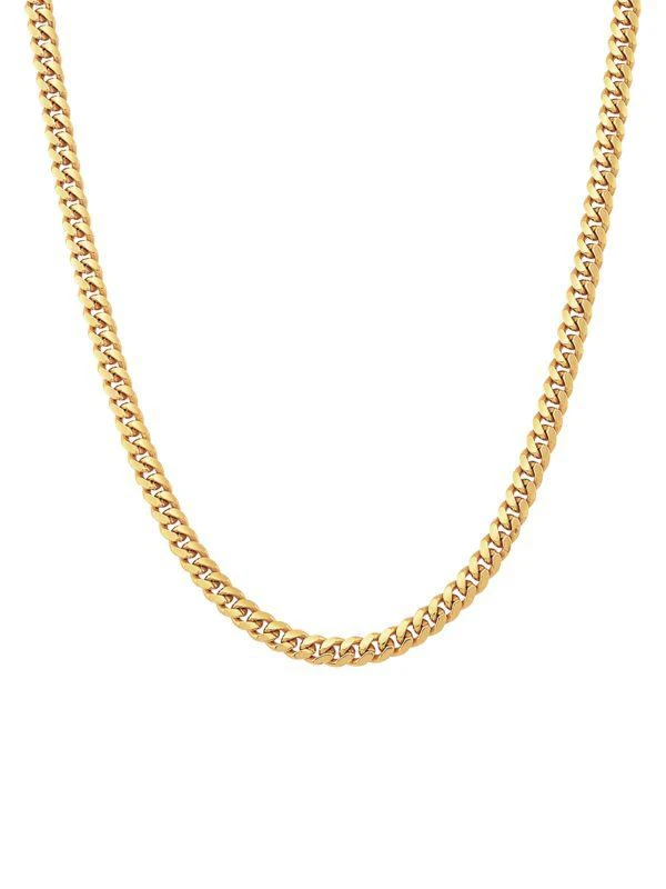 Saks Fifth Avenue 14K Goldplated Sterling Silver Chain Necklace 1
