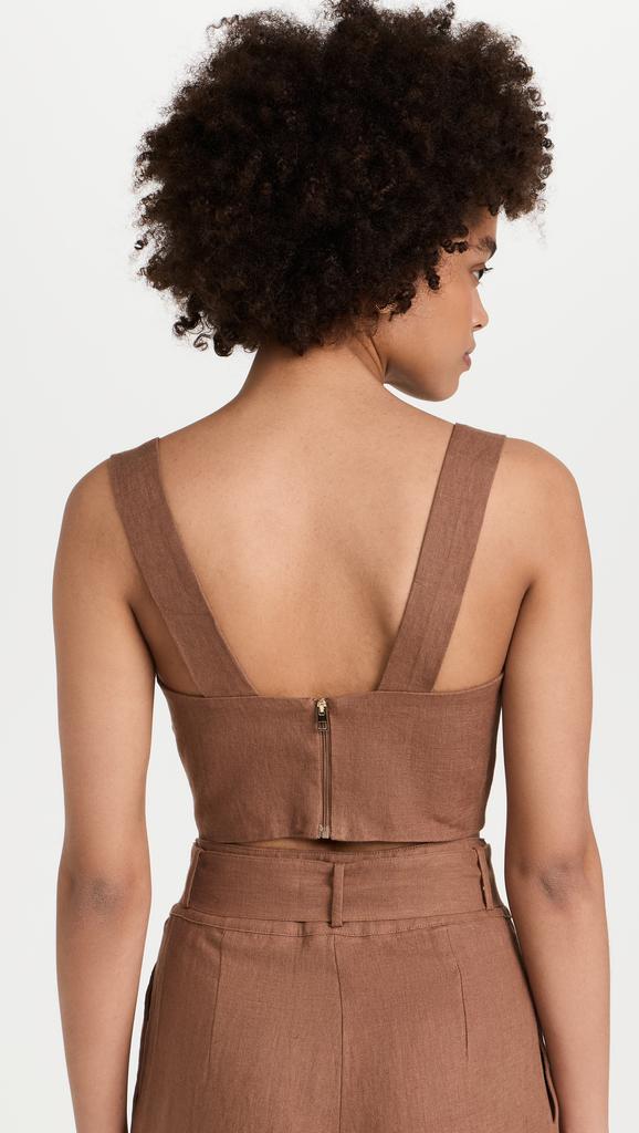 HEVRON Levy Crop Top