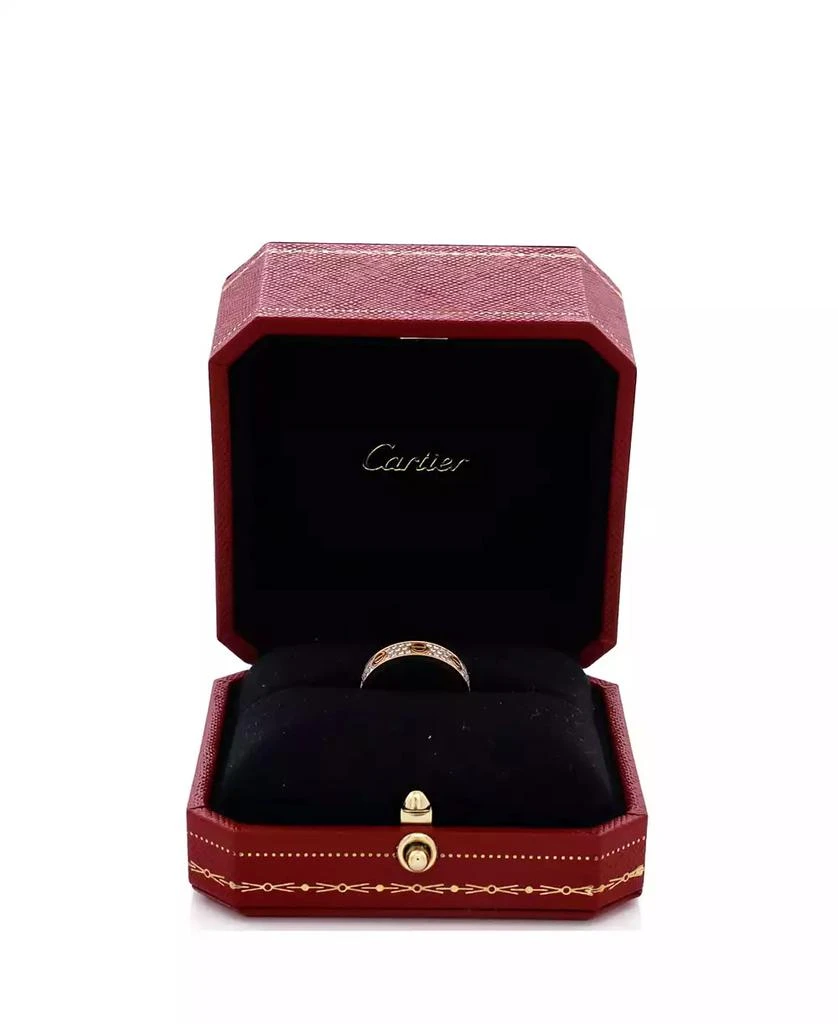 Cartier Love Wedding Band Pave Diamonds Ring 2