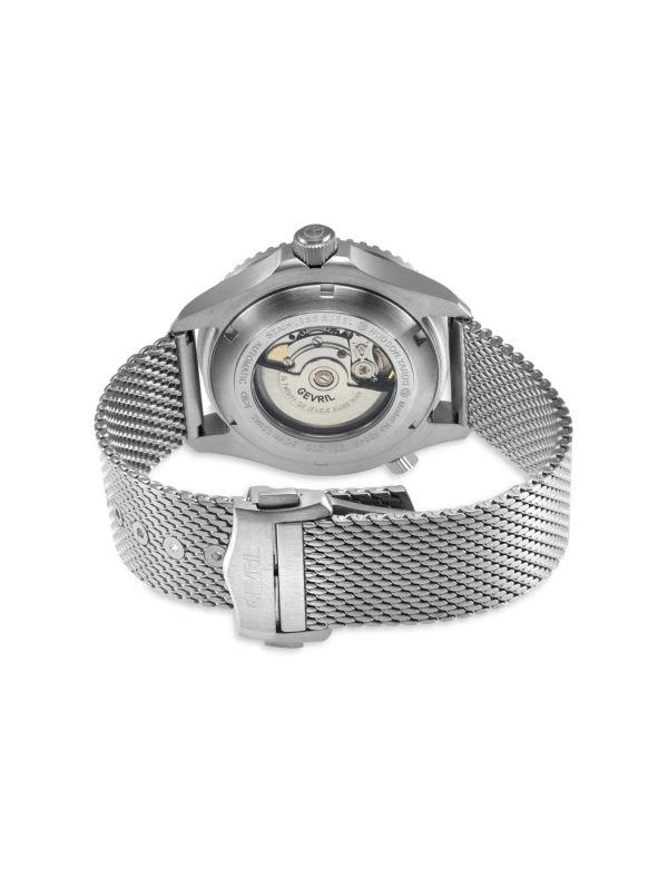 Gevril Hudson Yards 43MM Stainless Steel Bracelet Automatic Watch 2
