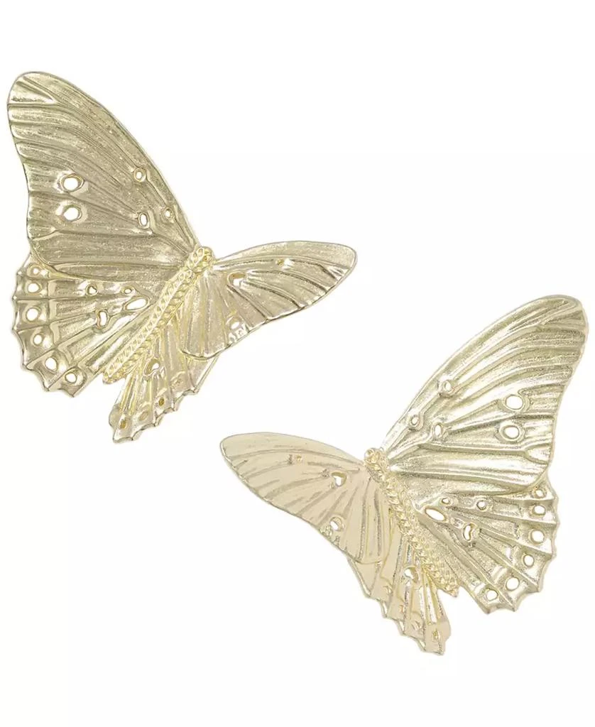 Kendra Scott Cailey 14k Gold Over Brass Butterfly Statement Stud Earrings