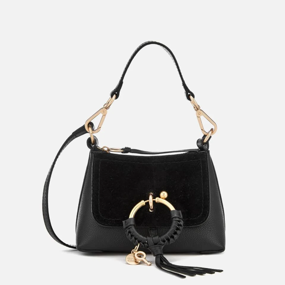 See by Chloé See By Chloé Joan Leather and Suede Mini Bag 1