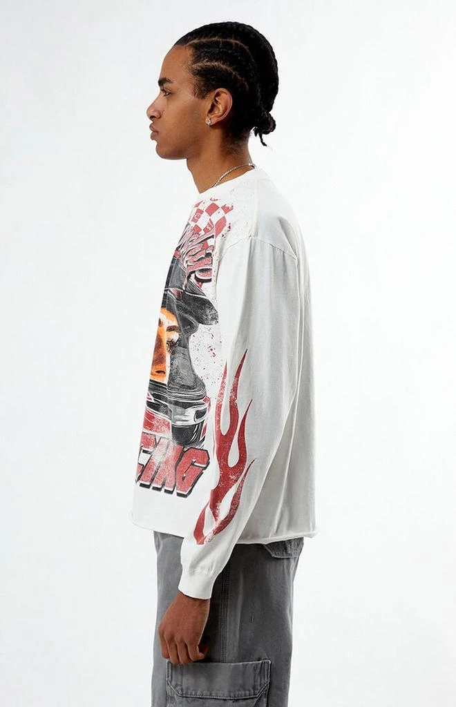 PacSun 99 Racing Cropped Long Sleeve T-Shirt 3